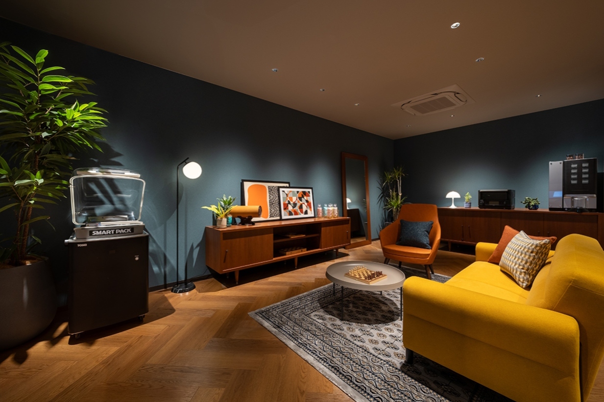 ランドリーラウンジ内観